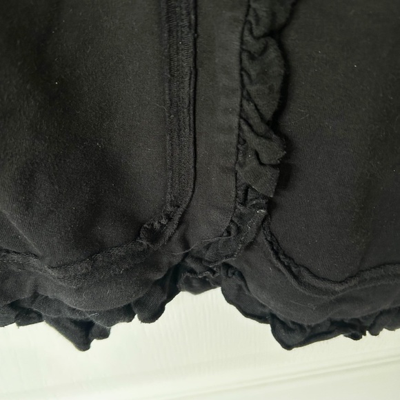 Neon Buddha black button front ruffle jacket Size M - Picture 9 of 12